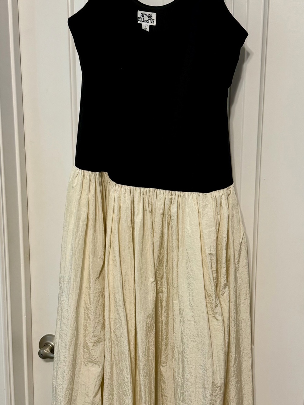 Future Collective Mixed Media Maxi Dress Size L